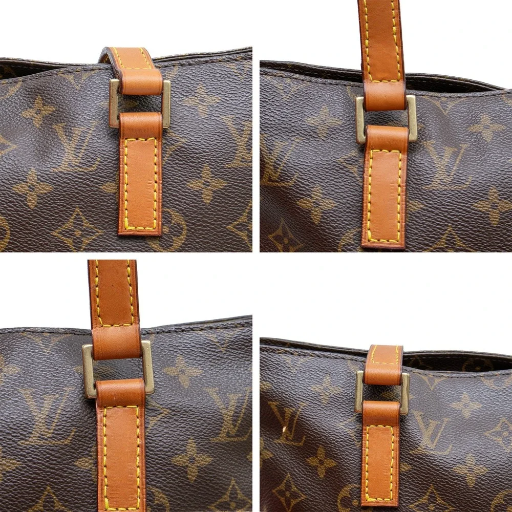 Louis Vuitton Cabas Piano Tote Bag Monogram Canvas Vintage Shoulder Bag - Picture 10 of 11